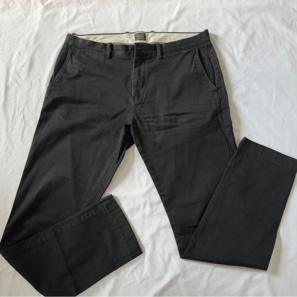 J. Crew Men's Dark Gray Chinos
